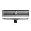 20-50cm Linear Shower Drain 304 Stainless Steel Rectangle Anti Odor Floor Drain Long Drainage Floor Drain Trap Brushed