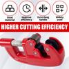 Pipe Cutter Tool Metal Tube Cutter Heavy Duty Tubing Cutting with Blade Precise Plumber Pipe Cutting Tools for Pipeline Repair