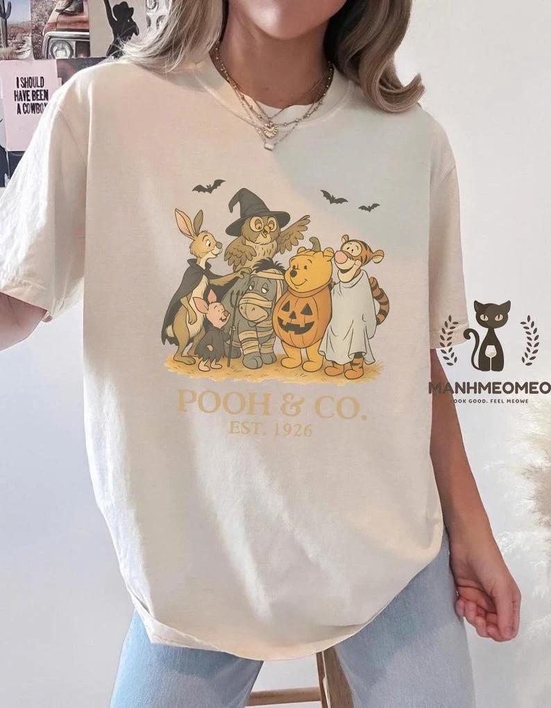 Vintage Winnie The Pooh Halloween Shirt Pooh Co Est 1926 Shirt XXXL