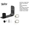 Heavy Duty Bird Feeder Stand for Buddy Pro1/2, Stainless Steel Stable Mount with Panel Locking Screws Design, Weather-Resistant Bracket Wall