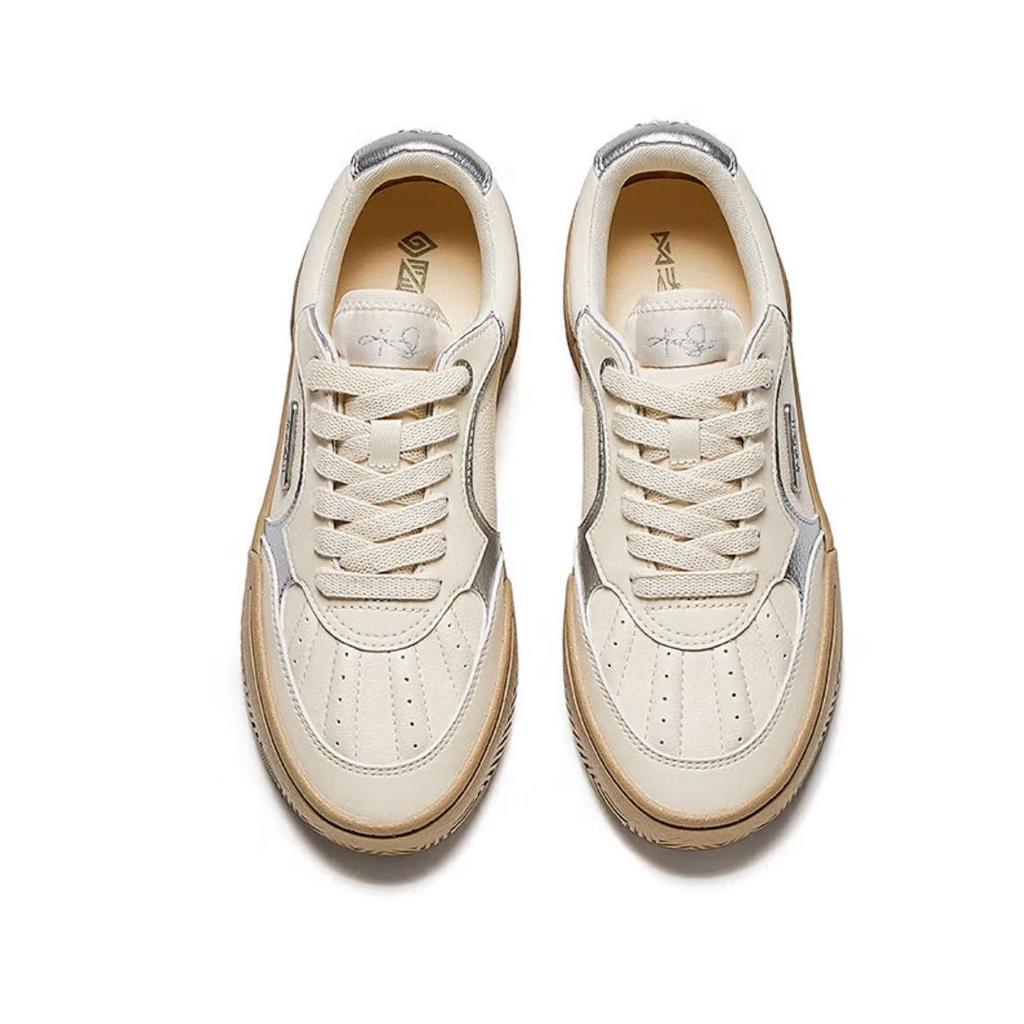 Anta Xinghe 2 Low-Top Casual Board Shoes Women White Pink 122511801-1