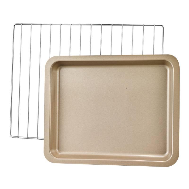 Small Rise Baking Pan: Household Oven Tray for Baking and Grilling