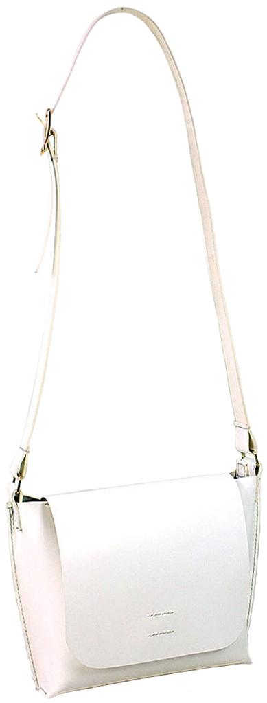 Zenith Genuine Leather Hand-Stitched Shoulder Bag for Men and Women, B-0139 (White)