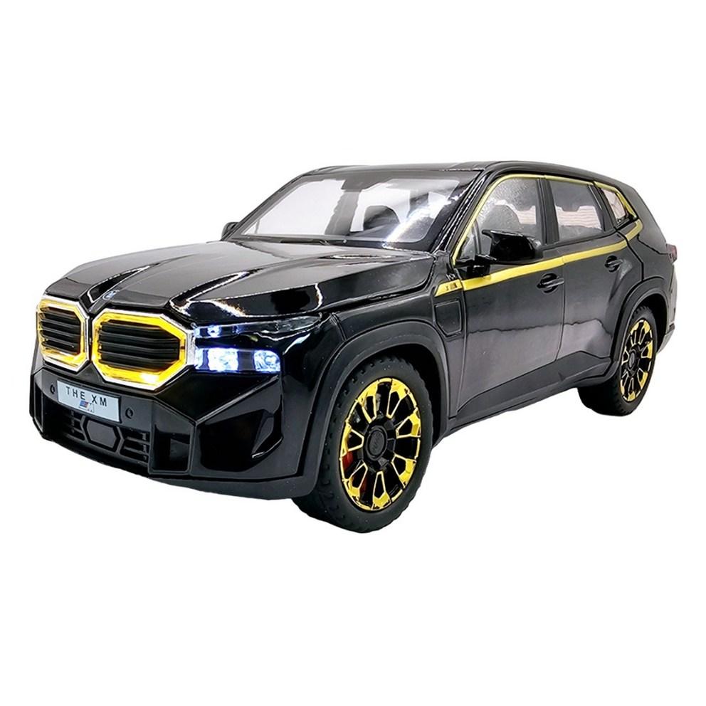 BMW XM SUV 1:24 Scale Diecast Model Car, Black