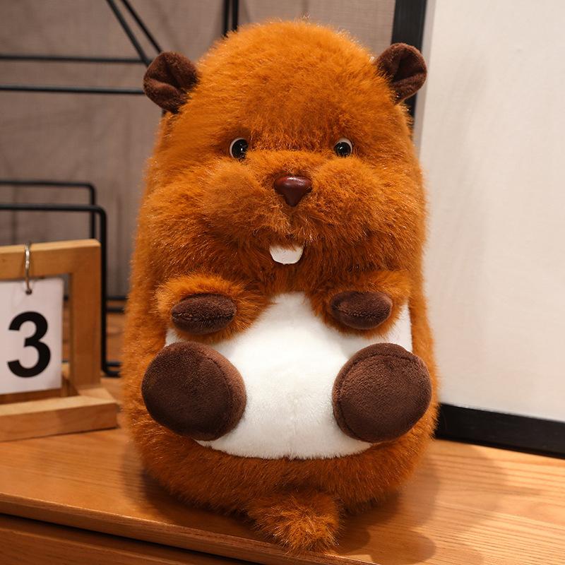 Little Fox Rabbit Doll Plush Toy Groundhog Doll Girl Soothing Ragdoll Birthday Gift