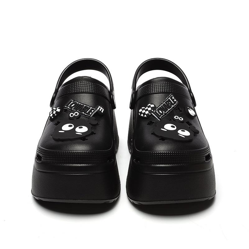 Women's Summer Outdoor Non-Slip EVA Slippers - Thick Sole, Odor-Free, One-Piece Design, Free Shipping