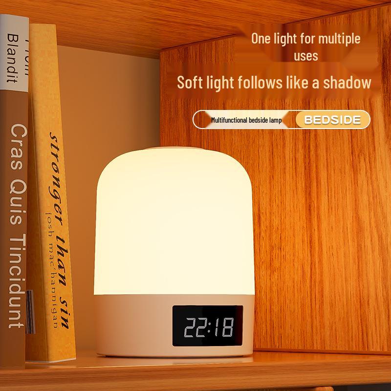 Rechargeable Touch Control Night Light - Eye Protection Bedside Lamp for Baby Feeding & Night Sleep