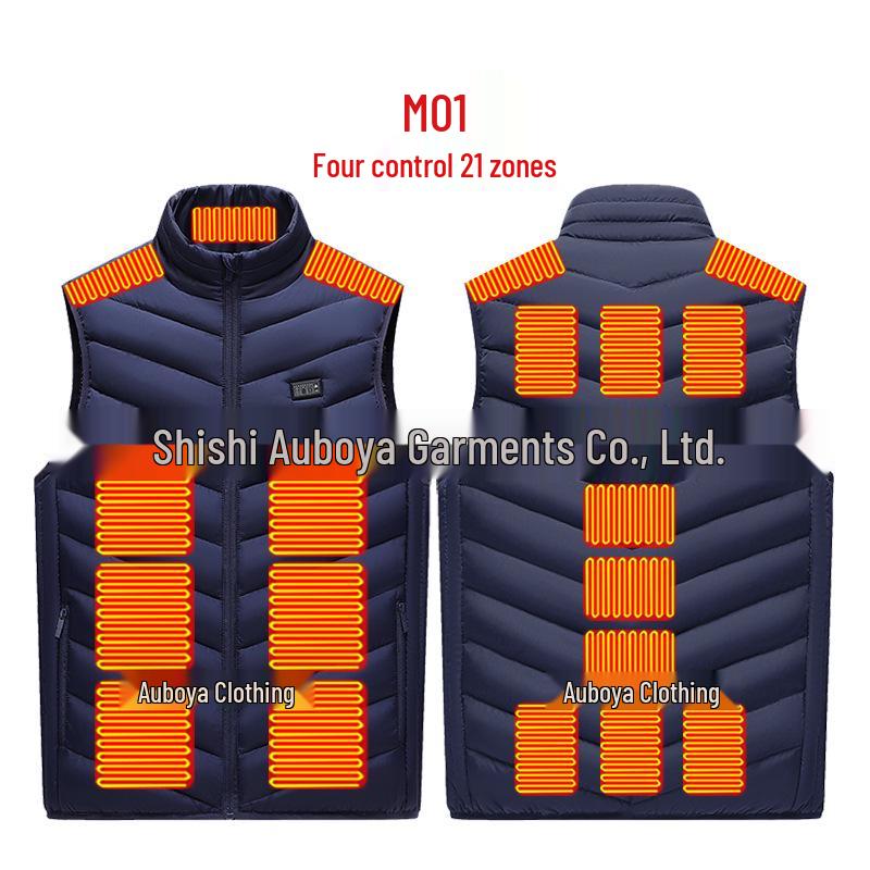 Unisex Heated Vest: Intelligent Temperature Control, Warmth-Retaining Winter Sleeveless Jacket