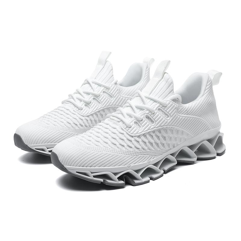 

Мужские кроссовки Blade Дышащие летящие тканые кроссовки для бега и повседневной носки спортивная обувь на все случаи жизни большой размер сетчатая поверхность модная обувь для мужчин 48