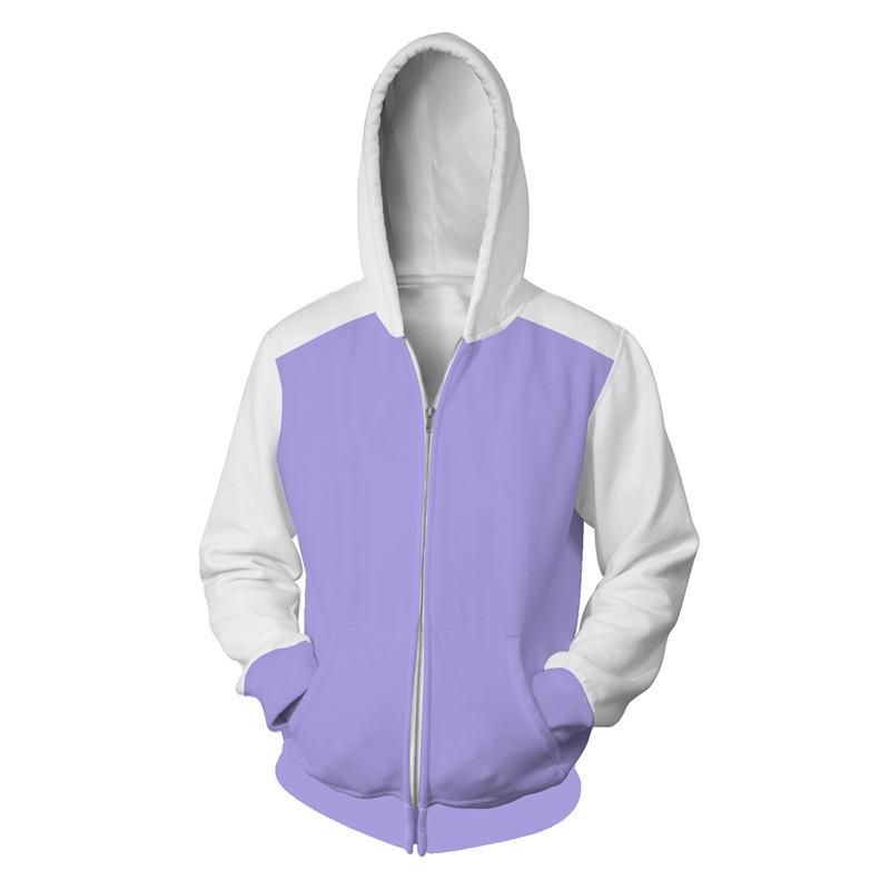 3D tištěná japonská anime mikina s kapucí Cardigan s kapucí - Řada HYRZ Cosplay bunda
