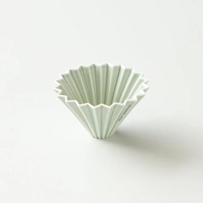 K-ai ORIGAMI ORIGAMI Dripper Mattgrün S (für 1-2 Personen) Hergestellt in Japan TROPFER