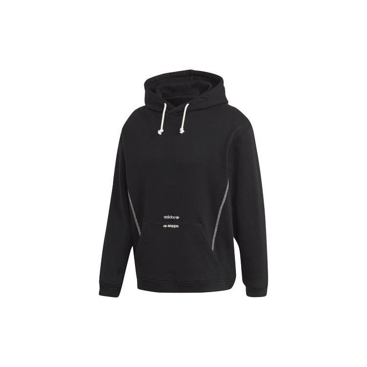adidas Originals Men s Black Hooded Sweatshirt GD9307 XS