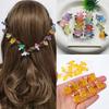10PCS Duckling Hair Clip Colorful Hairpins Safe Resin Hairpin Cartoon Headwear Kids Girls Party School Hair Ornaments