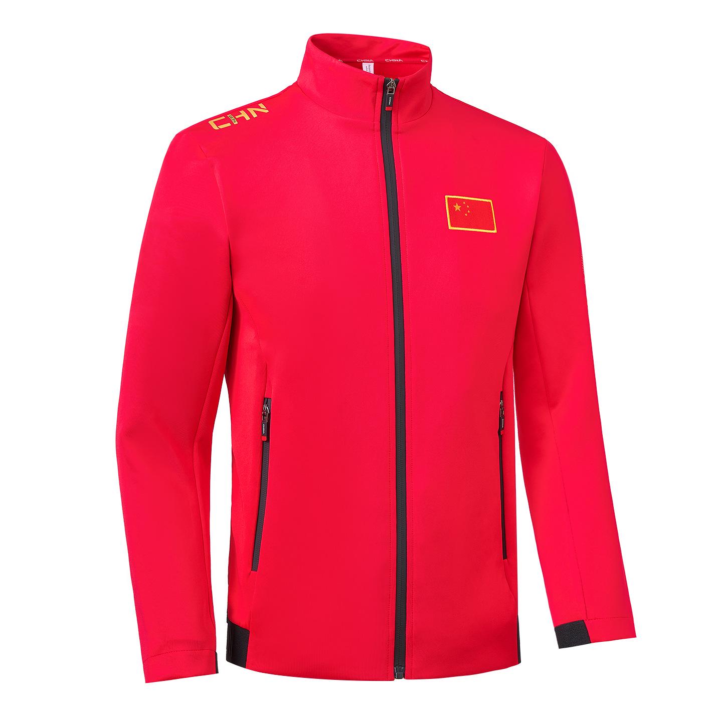 Unisex Spring & Autumn Sports Uniform Set for Team Training & Competitions 5XL 96557 красный однотонный