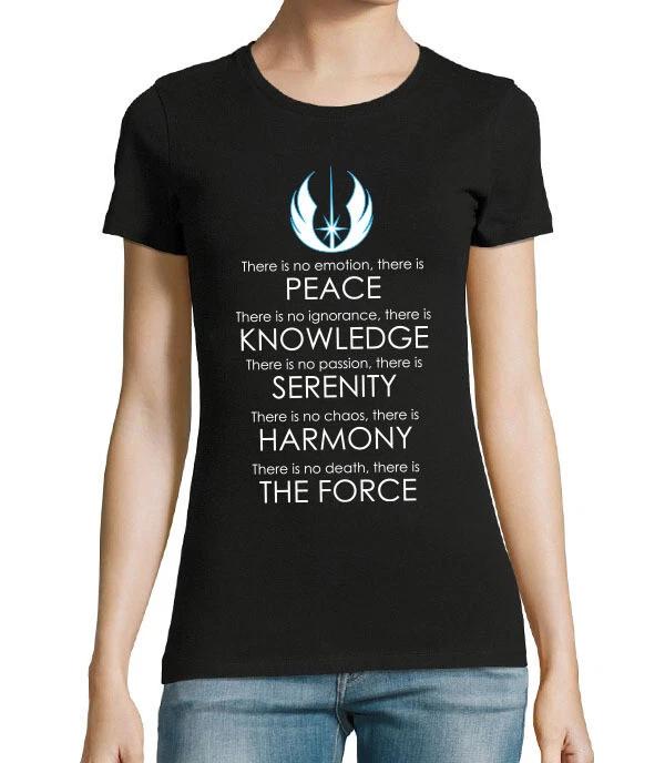 Jedi Code Inspired Unisexs T Shirt XL