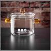 ZISIZ High Borosilicate Glass Soup Pot & Ramen Bowl