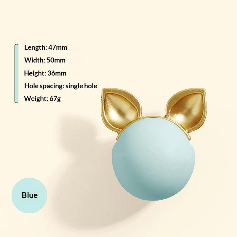 Creative Animal Cartoon Cabinet Knobs And Handles For Children'S Room Ceramic Wardrobe Pulls Home Decor Furniture Hardware