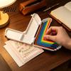 Paper Border Measuring Tool Art Alignment Guide with Color Labels And Size Markings 1/16 to 1/2 Spacing Measurement Set Inch 7 Spacers for