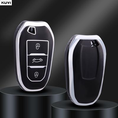Tpu Style Car Smart Key Case Cover Shell Fob For Peugeot 2008 3008 4008 5008 308 408 508 Citroen C1 C2 C4 C6 C3-Xr Grand Ds3 Ds5