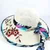 Women's Straw Beach Hat - Korean Fashion, Sun Protection, Large Brim, UV Protection