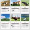2026 Pooping Dogs Calendar Funny Gag Gifts Daily Weekly Monthly Planner & Agenda Schedule Organizer Wall Calendar for Home Decor