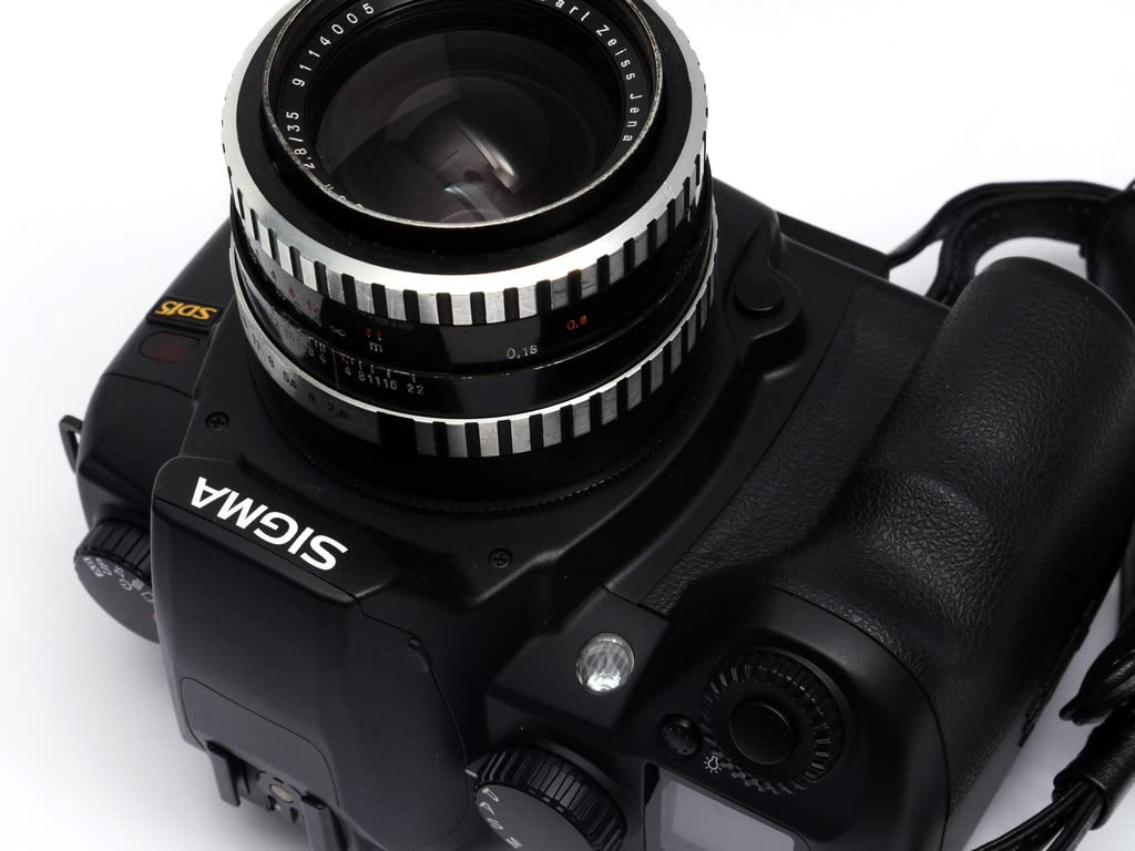 Camera Lens Adapter NinoLite M42 to Sigma SA Mount Black