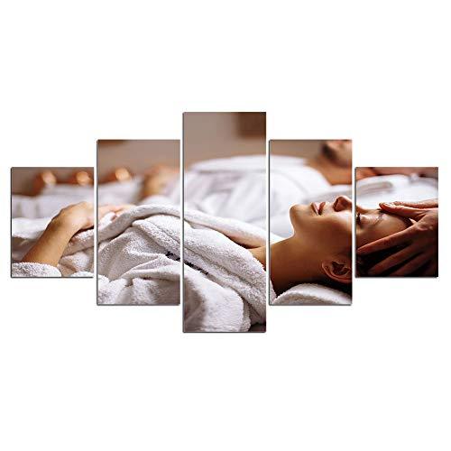 

5 шт., здоровье, красота, спа, массаж для лица, салон, картина, настенное искусство, домашний декор, постеры, холст, живопись, аксессуары для гостиной 10cm*15cm*2Pcs 10cm*20cm*2Pcs 10cm*25cm*1Pcs