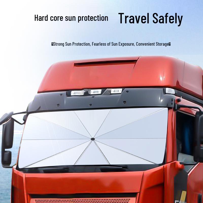 Car & Truck Windshield Sunshade: Summer Heat & UV Protection