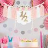 1/2 Birthday High Chair Banner Backdrop Decor Party for Celebration