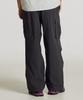 Nyuballanseu Nbntg31513 / Uni Frozen Cotton-Like Cargo Wide Pants (Charcoal)