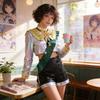Reverse 1999 Silverwing Eagle Cosplay Costume With Faux Leather For Anime Role Play