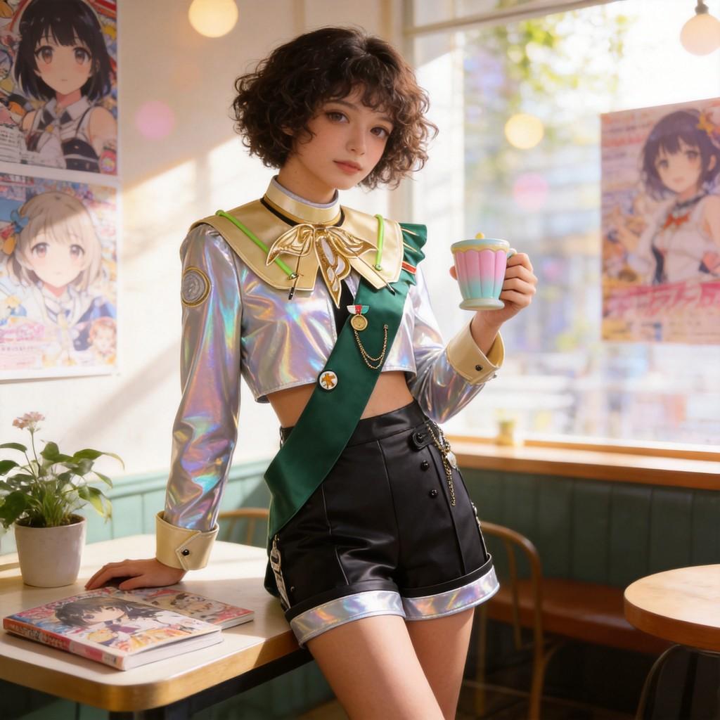 Reverse 1999 Silverwing Eagle Cosplay Costume With Faux Leather For Anime Role Play