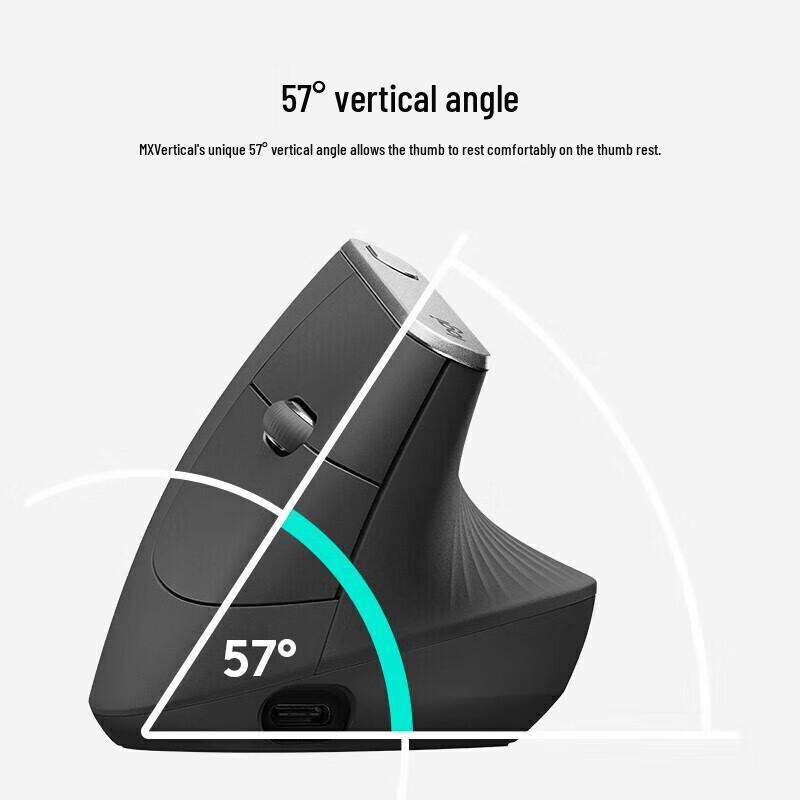 Logitech MX Vertical Ergonomic Wireless Mouse