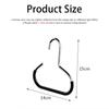 5/10/15 Pack Scarf Ring Hangers,Multi-functional Non-slip Hooks for Hanging Belt,Closet Organizer Accessory Holders for Ties Bag
