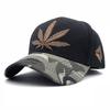 Baseball Cap For Men Women With Embroidered Maple Leaf Summer Outdoor Casual Adjustable Polyester Hat