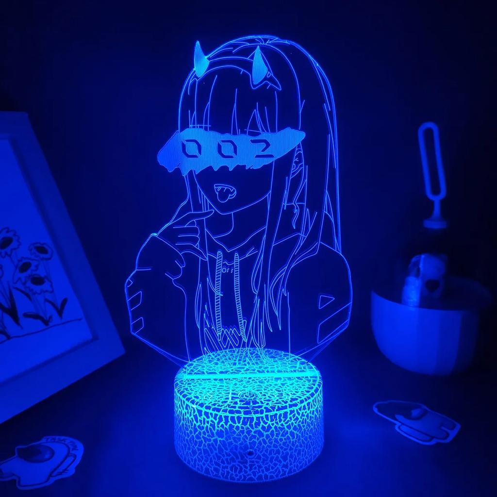 Anime Waifu Mai Sakurajima Led Night Light For Bedroom Decor Mai Light Gift For Friend Sakurajima Bunny Girl Led Lamp Anime Gift