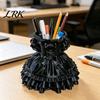 School Supplies Organizer 3D Printed Dress Shape Pen Holder, Cute Desk Handmade Holder for Makeup Brushes Stationery, Creative Home Office Decor