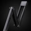 Bike Security Lock Compacts Zincs Alloy Construction For Motorcycles Scooter Weather Resistant Foldable Bicycles Lock