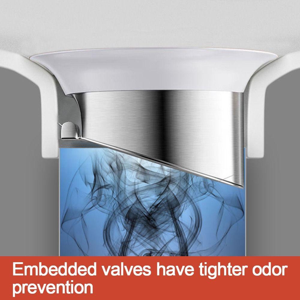 Prevent Backflow Toilet Odor Stopper Stainless Steel Sewer Anti-smell Plug  Bathroom Fitting