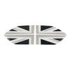 4Pcs/Set Union Jack Crystal Epoxy Side Fender Sticker Decals Decoration Car Styling For MINI Cooper F60 Countryman Accessories