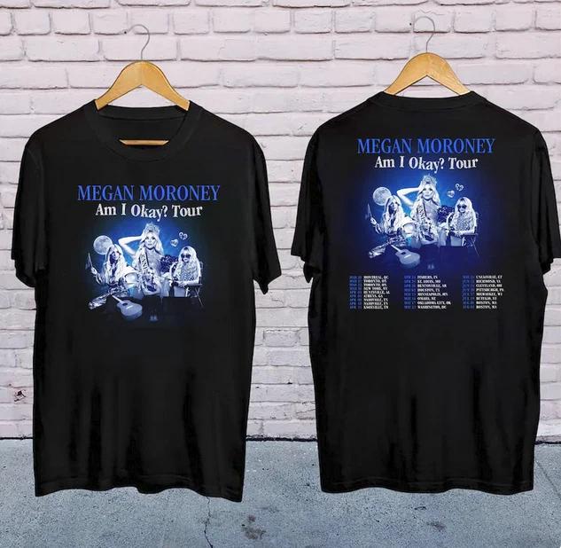 Megan Moroney 2025 Am I Okay Tour T-shirt, Megan Moroney 2025 Concert. L