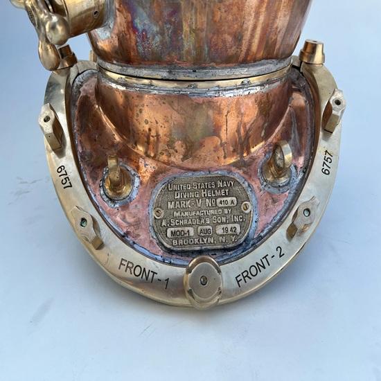 Copper Brass Scuba Divers Diving Helmet Helmet 45.72 Cm Us Navy Mark V Helmet Gift