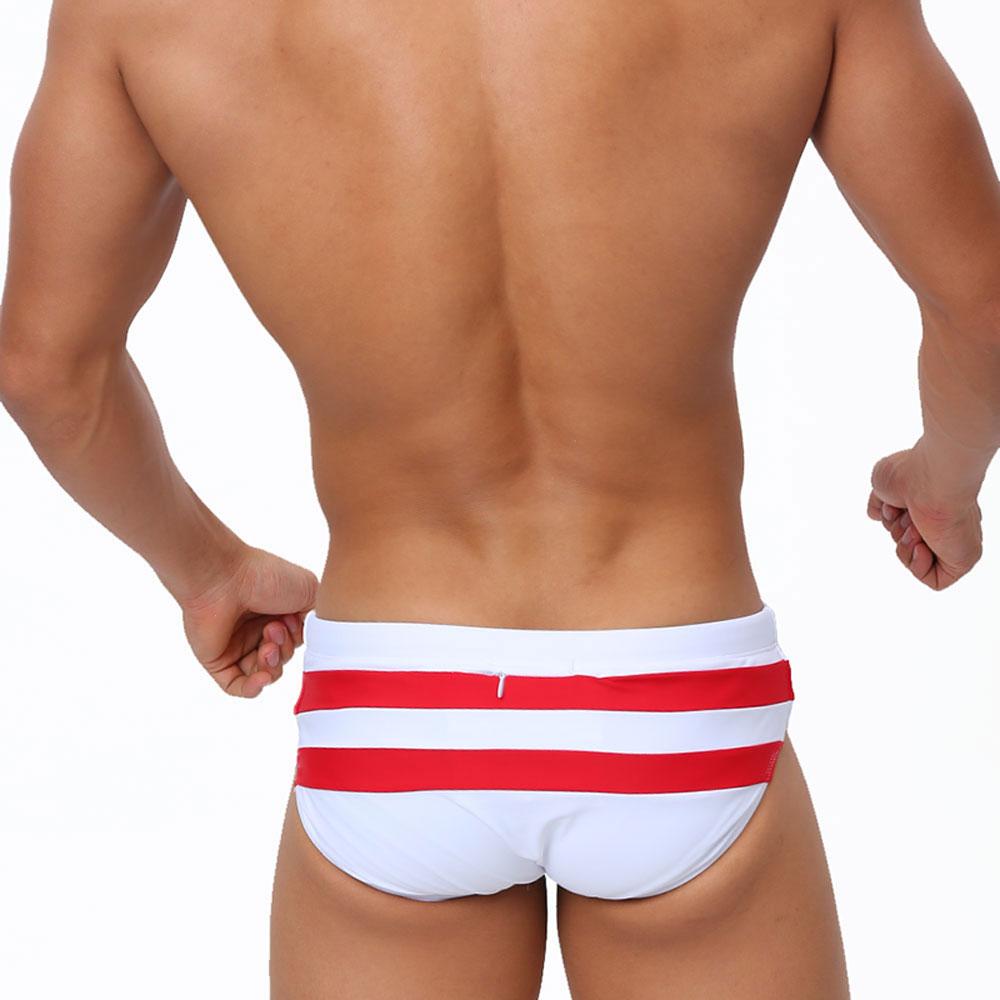 UXH marque hommes maillots de bain taille basse fermeture éclair peut ouvrir maillots de bain vêtements de plage bronzage surf