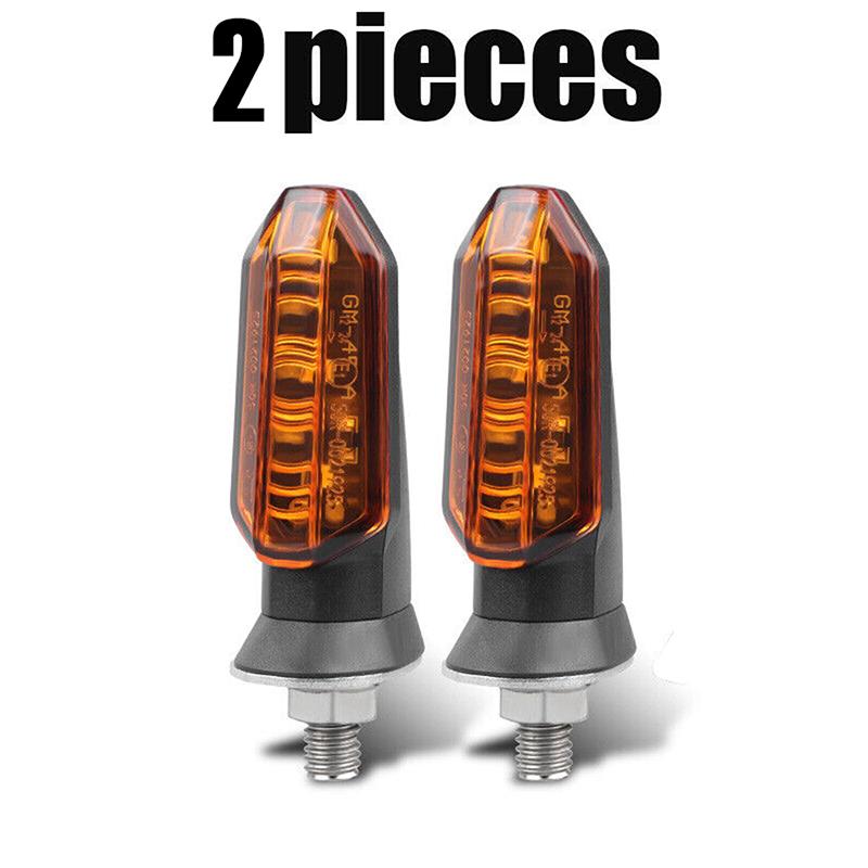 

2 шт. универсальные аксессуары для мотоциклетных указателей поворота для мотоцикла Homda Suzuki Kawasaki Dirt Street 2pcs