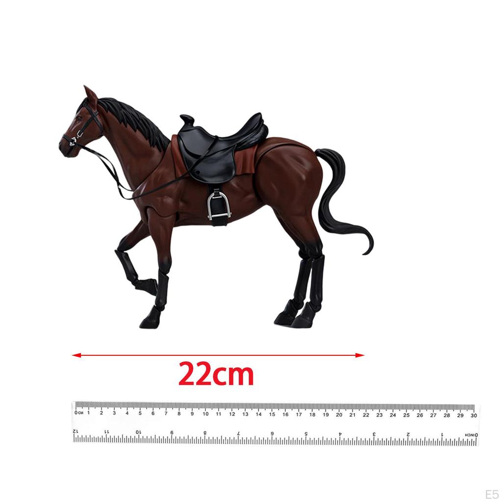 1:12 Scale Action Figures, Horse Model Collection, Home Decoration, Simulation