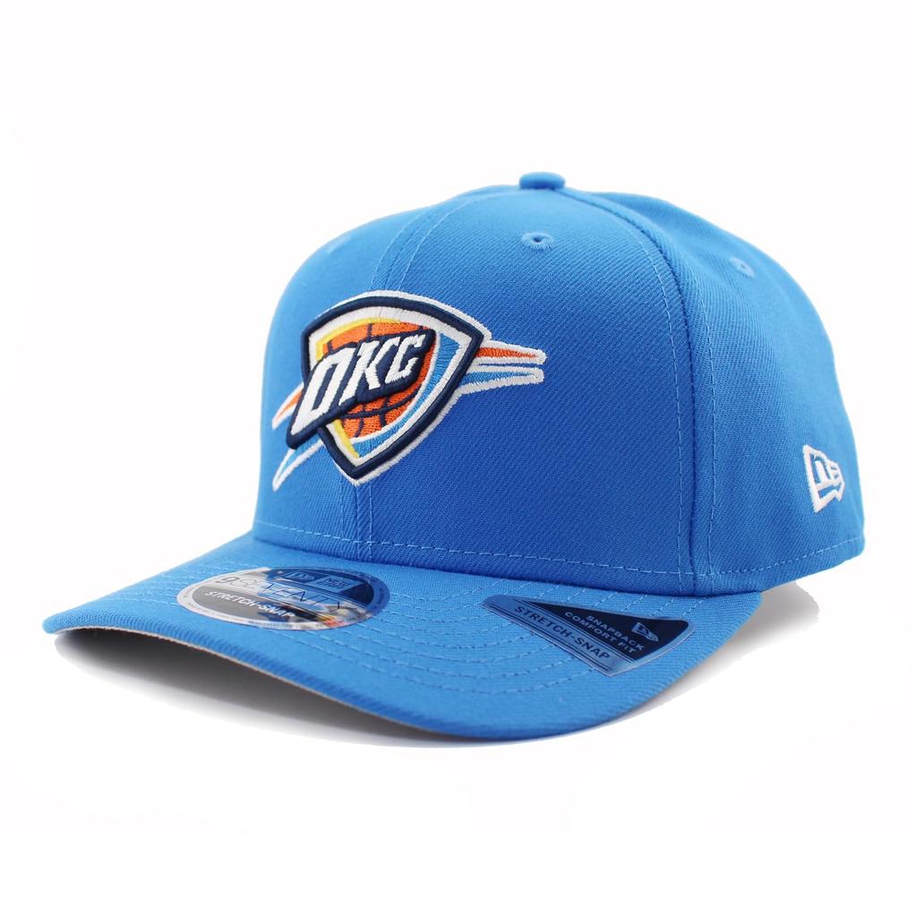 [New Era] Cap 9SEVENTY Stretch Snapback Oklahoma City Thunder NBA STRETCH SNAPBACK CAP BLUE OKLAHOMA CITY THUNDER Hat 970 [Used]