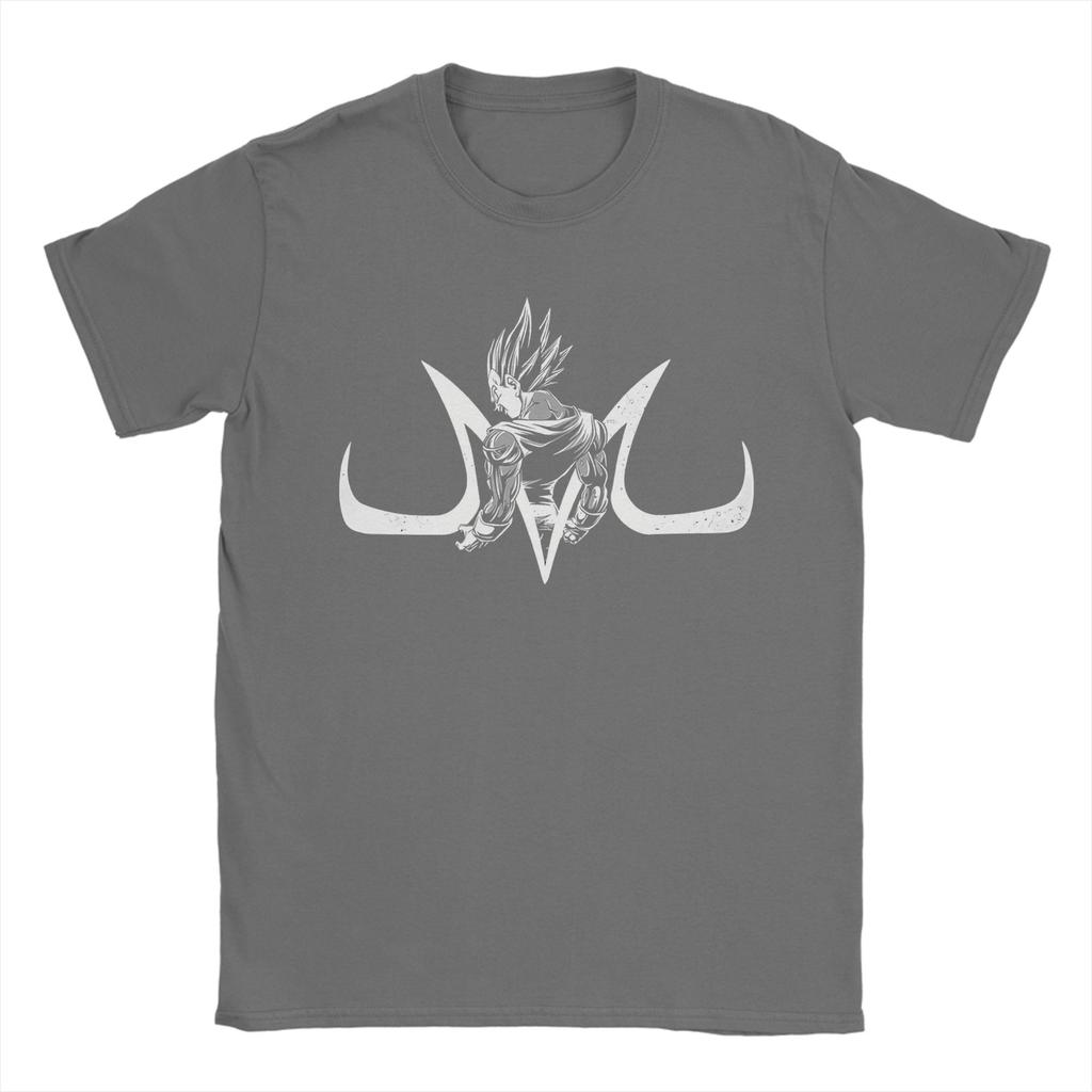 Mens Vegetas Dragon Ball Z T Shirts Pure Cotton Clothes Novelty Short Sleeve Round Collar Tees Plus Size TShirts