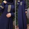 Boho Blumen Maxikleid Locker für Damen