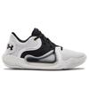 Under Armour Spawn 2 Tai Chi Yin Yang Fabric Cushioned Low Retro Basketball Shoes Unisex Black White 3022626-100