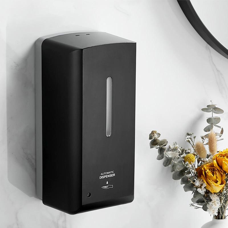 HLK Smart Touchless Foam Soap Dispenser with UV Disinfection Wall-Mounted Refillable Bottle for Bathroom Use